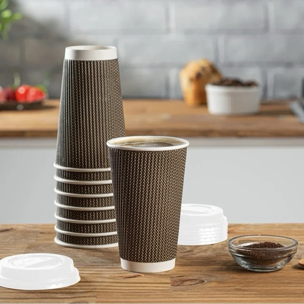 Gusto‎ Disposable Plastic Lids 1000 Count
